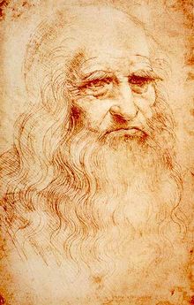 Portrait in red chalk, circa 1512 to 1515, widely accepted as a genuine self-portrait, although somewhat disputed.