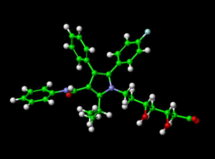 For 3D Structure of the Lipitor Molecule using Jmol