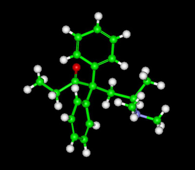 Chemical structure. The chemical structure of oxycodone is the methylether 