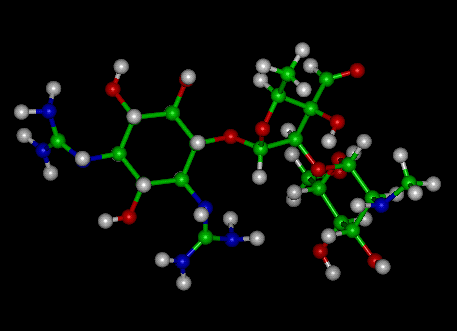 For 3D Structure of Streptomycin Molecule