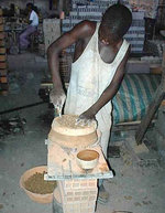 Stove manufacture in Senegal.