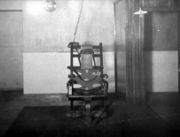 Electric chair used to execute William Kemmler in 1890