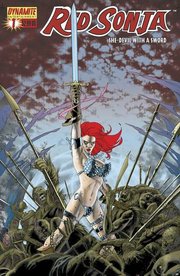 Red Sonja, a famous example of a fantasy wearer of an armor bikini.