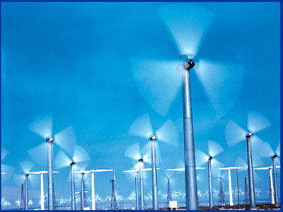 Farm on Wind Farm Is A Group Of Wind Turbines Used