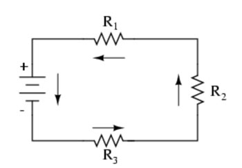 resistors using a series circuit