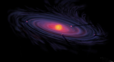 A protoplanetary disk