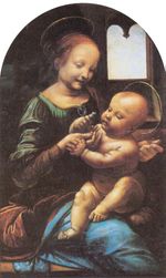 the Benois Madonna by Da Vinci