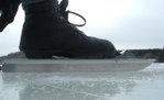 Touring skate on ice