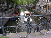 Present day: Bikes still popular in Amsterdam