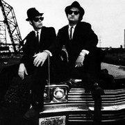 The Blues Brothers' sunglasses contribute to their distinctive style