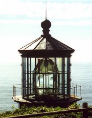 Cape Meares Lighthouse first-order Fresnel lens