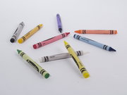 Crayola brand crayons