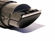 This electric hair clipper requires no soap or shaving cream.