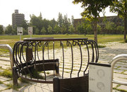 A gate for wheelchairs in Hiroshima