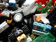 There are many types of LEGO bricks and pieces.