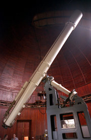 50 cm refracting telescope at Nice Observatory.