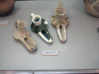 Early islamic oil lmaps (11th c.), found in Southern Portugal
