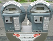 Digital parking meters