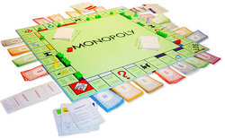 A German version of Monopoly in progress