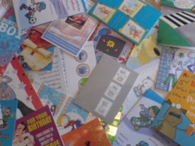 A selection of birthday greetings cards.