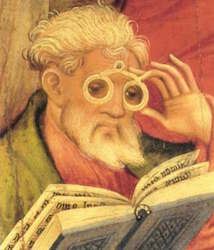 early eyeglasses from 1400's