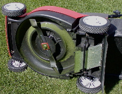 electric mower mulching blade