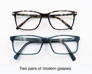 modern eyeglasses
