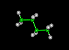 butane molecule