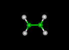 etylene molecule