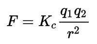 coulomb law formula