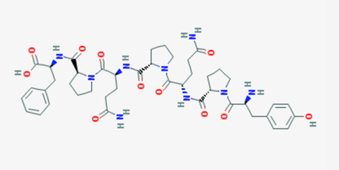 alpha gliadin amino acids 43-45 sequence rich in proline