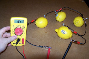 Lemon Battery