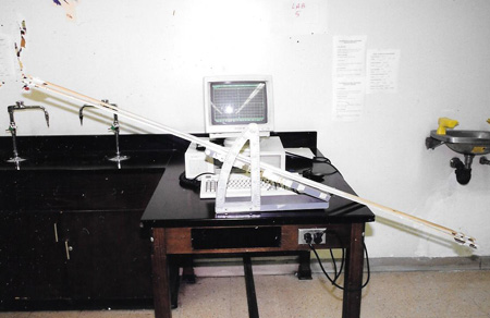 measuring acceleration down an inclined plane