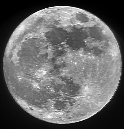  The Moon is our nearest neighbour in space.