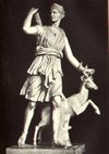 The goddess Diane, the goddess of the Moon in Roman mythology