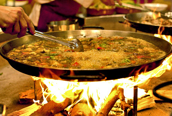 Paella at Jaleo in Las Vegas