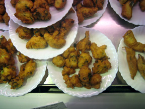 Beignets de fleurs de courgettes