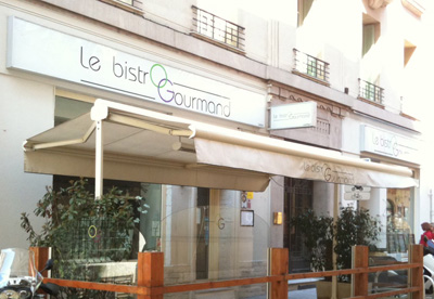 Sidewalk Restaurants In Nice Editorial Photo - Image of 